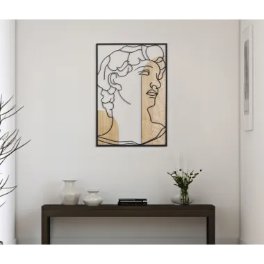 PANEL ŚCIENNY DAVID -B- 55X2X80 cm